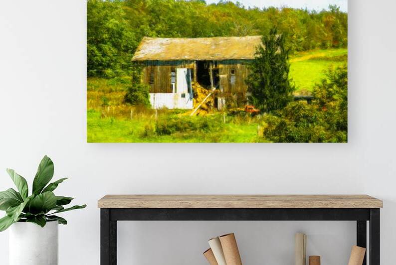 My Love of Old Barns by Thea Menagh