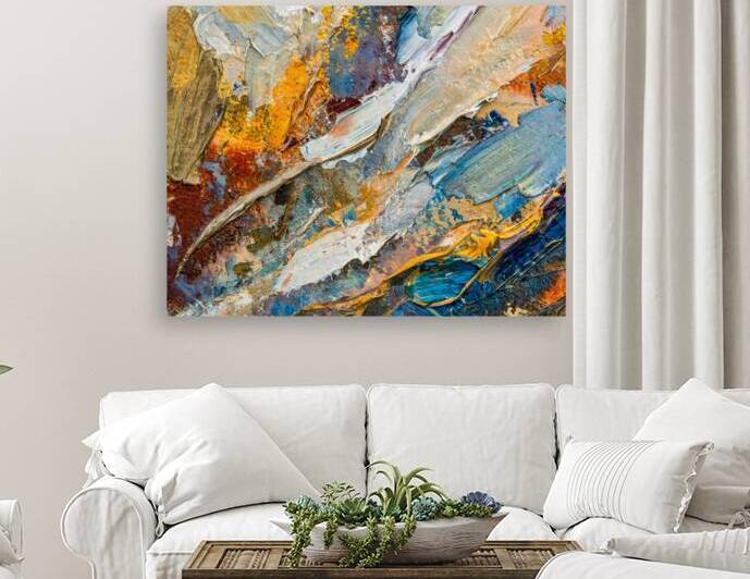 The Rush of a Spring Stream by Thea Menagh
