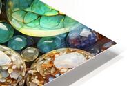 Glass Marbles HD Metal print