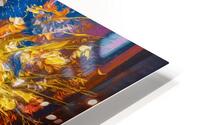 Not Sure About the Blue Wall HD Metal print