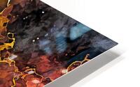 Burning Marble HD Metal print