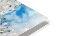 Snow Owl Feathers HD Metal print