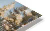 Forest in Winter HD Metal print