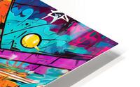 Graffiti Mural  HD Metal print