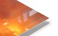Orange Sky at Sunset HD Metal print