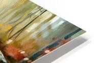 Woodland Reflection HD Metal print