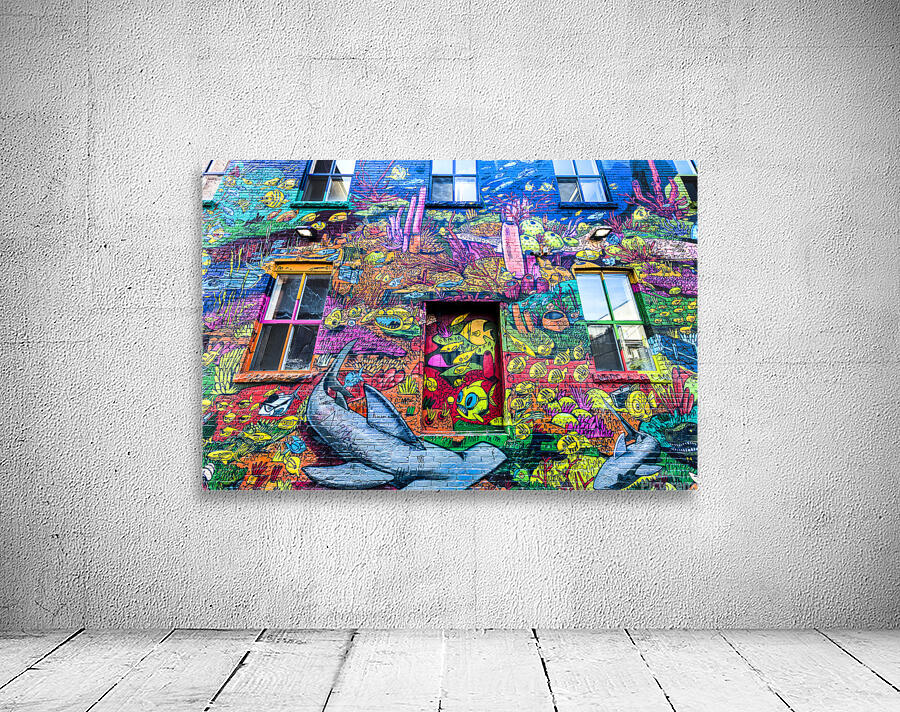 Graffiti Alley in Toronto Wall Preview