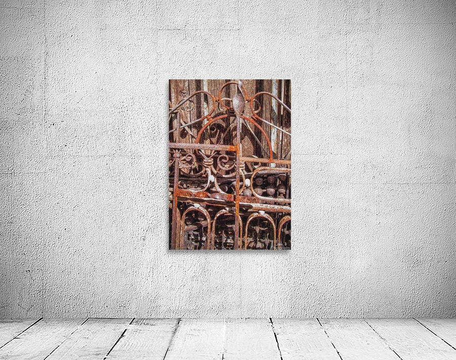 Rusty Iron Headboards Wall Preview