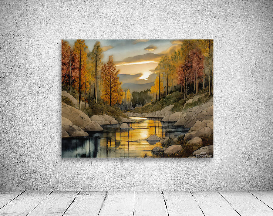 Evening in the Forest Wall Preview
