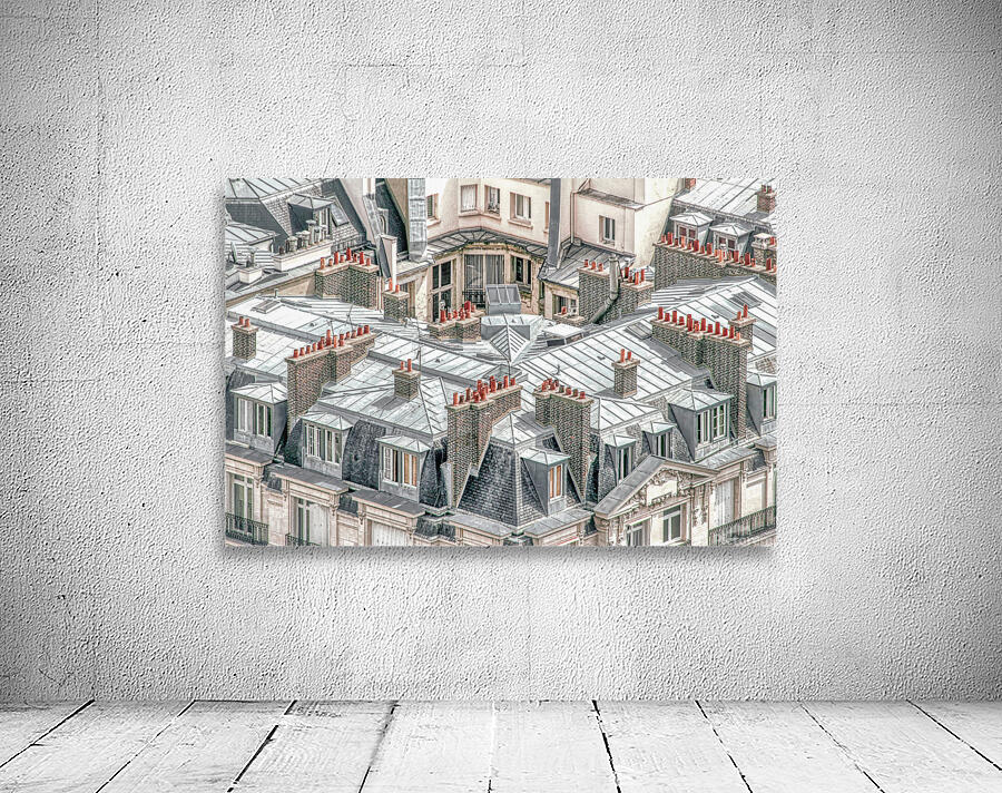 Rooftops in Paris Wall Preview