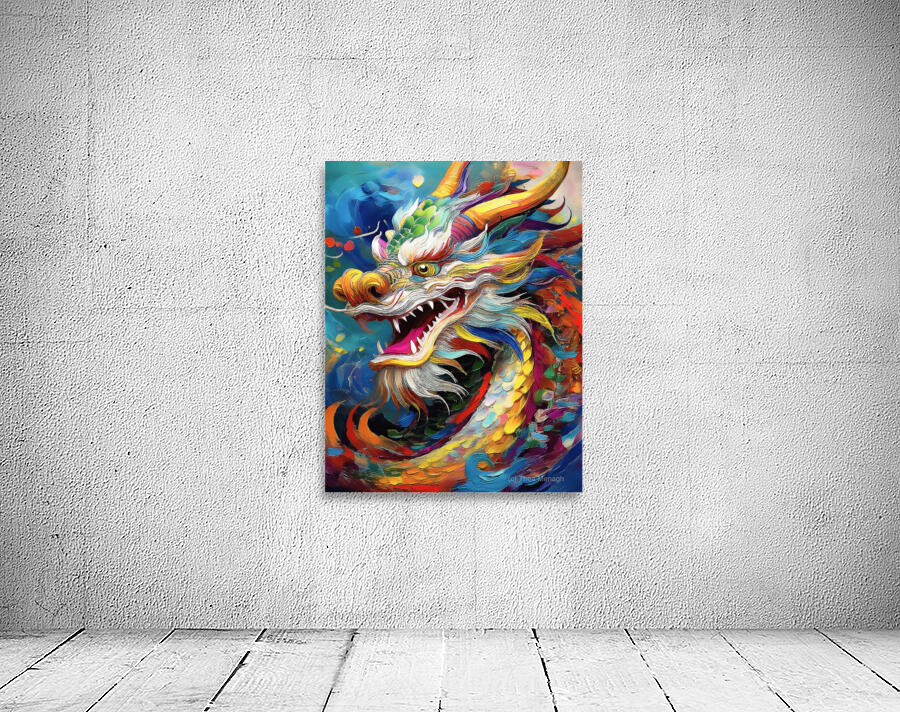 Daha the Friendly Dragon Wall Preview