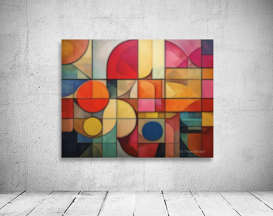 Colourful Abstract Wall Preview