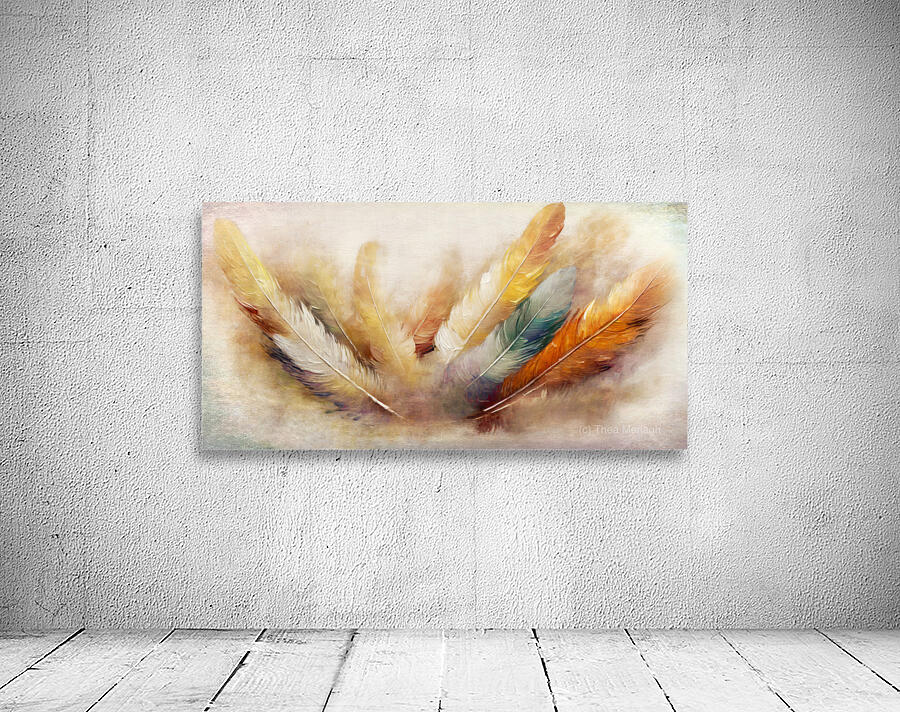 Feather Greetings Wall Preview