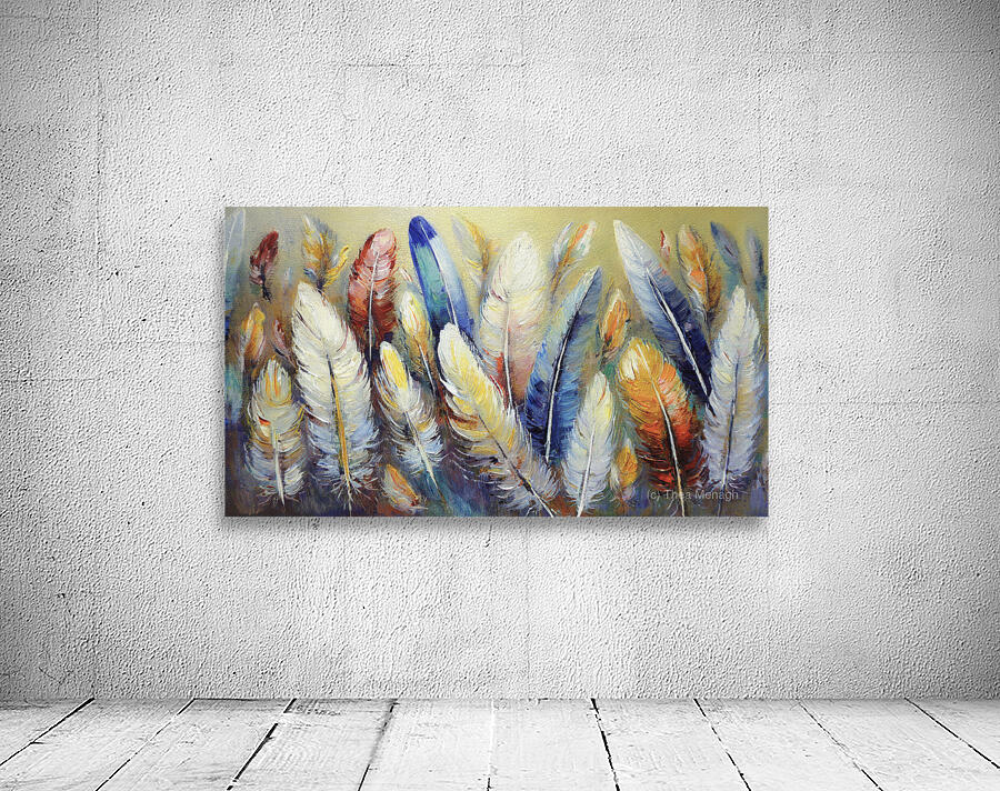 Found Feathers  Wall Preview