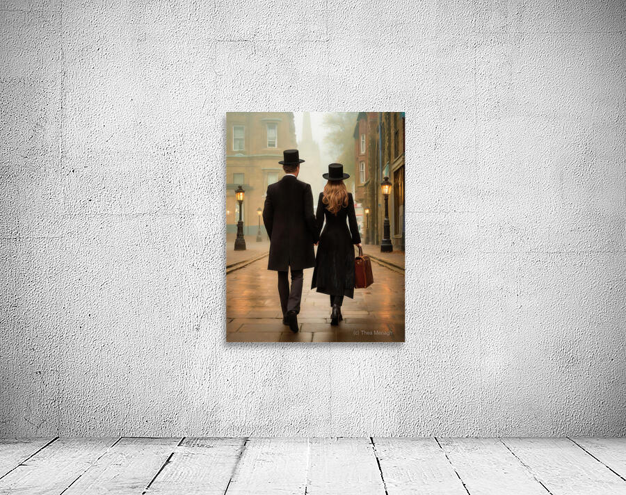 Walking Home Together  Wall Preview