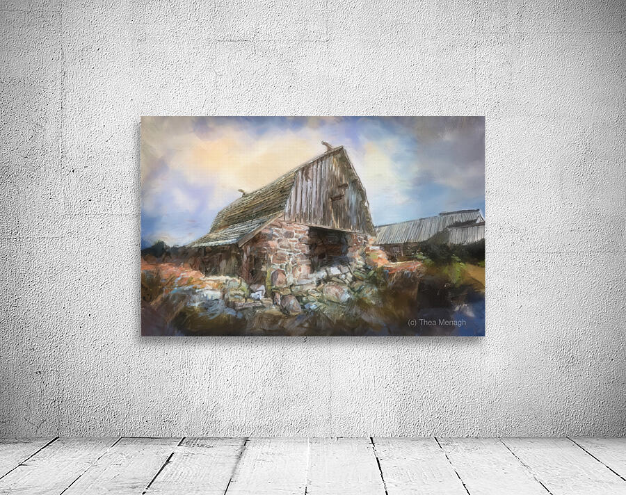 Beautiful Old Barn Wall Preview