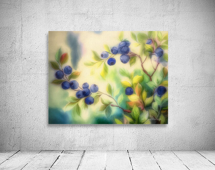 Blueberry Fields Forever Wall Preview