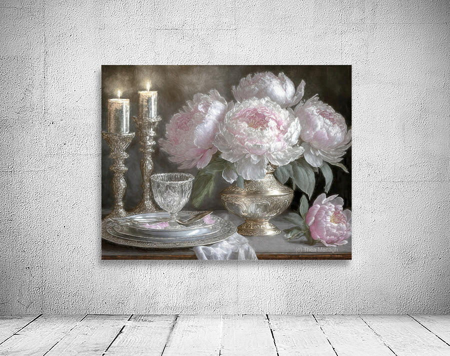 Romantic Dinner for One Wall Preview