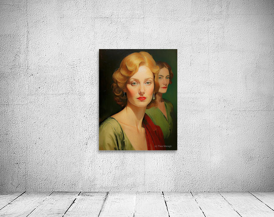 Auntie Marg and Maude Aperçu sur mur