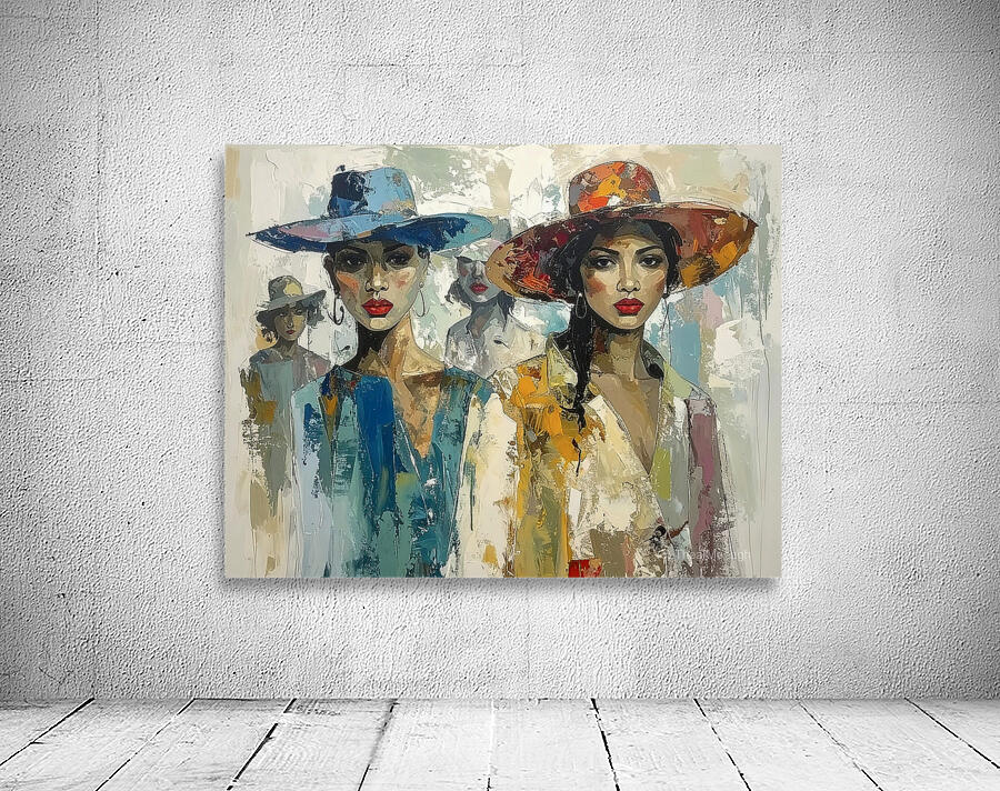 Modelling Hats Wall Preview