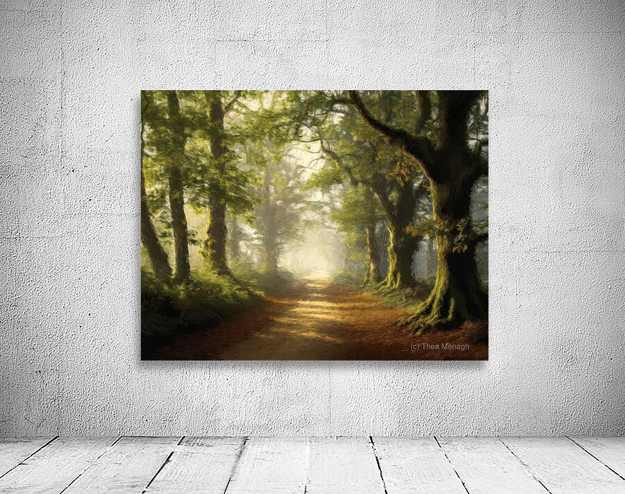 Small Trail Through Big Trees Wall Preview