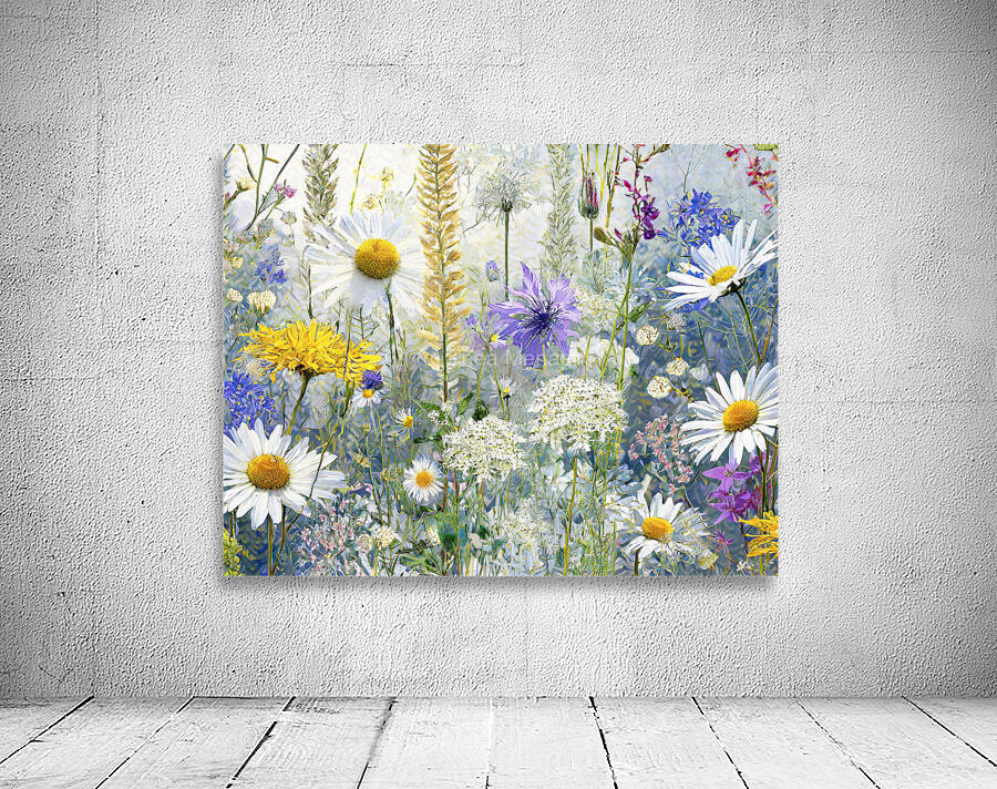 Meadow in Bloom  Wall Preview