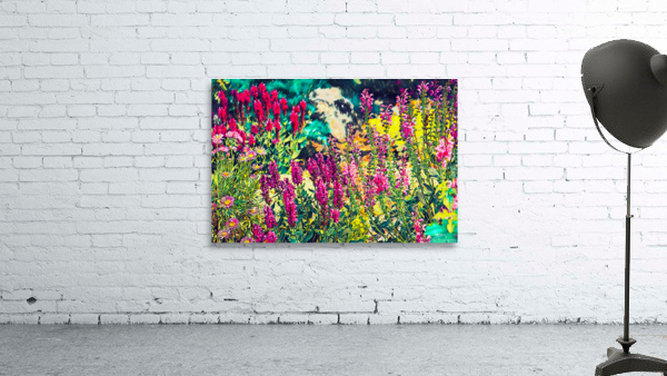 Abstract Flowers Without Limits Wall Preview