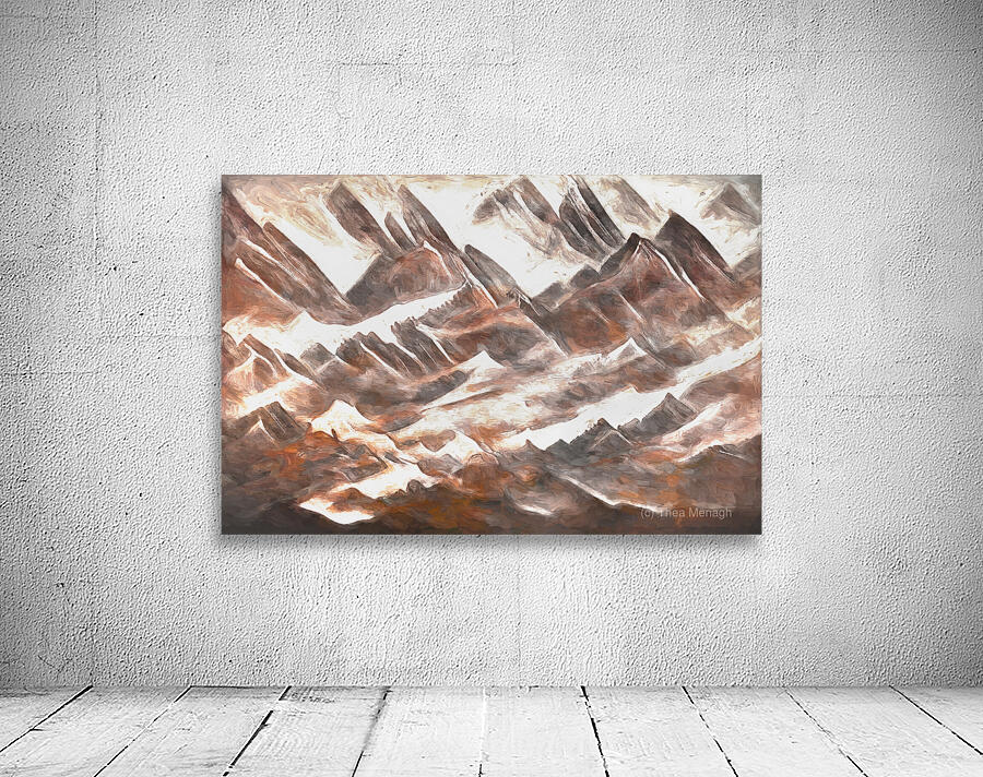 Mountain Range Wall Preview