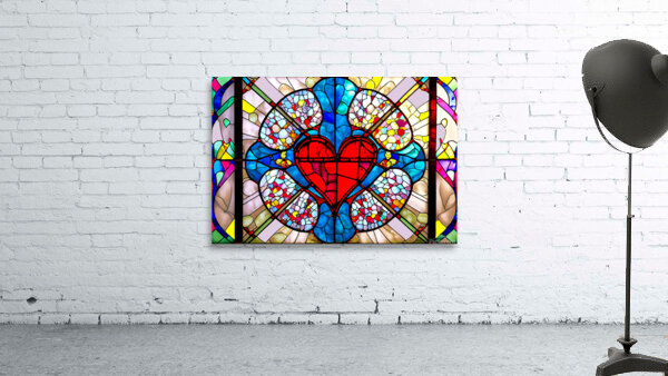 Stained Glass Window Wall Preview