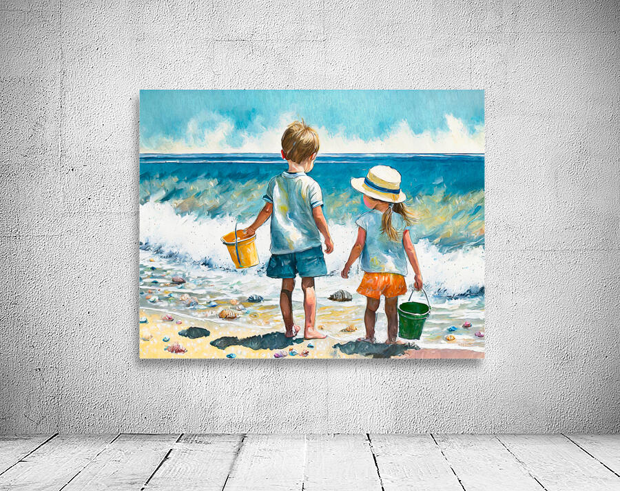 Collecting Seashells Wall Preview