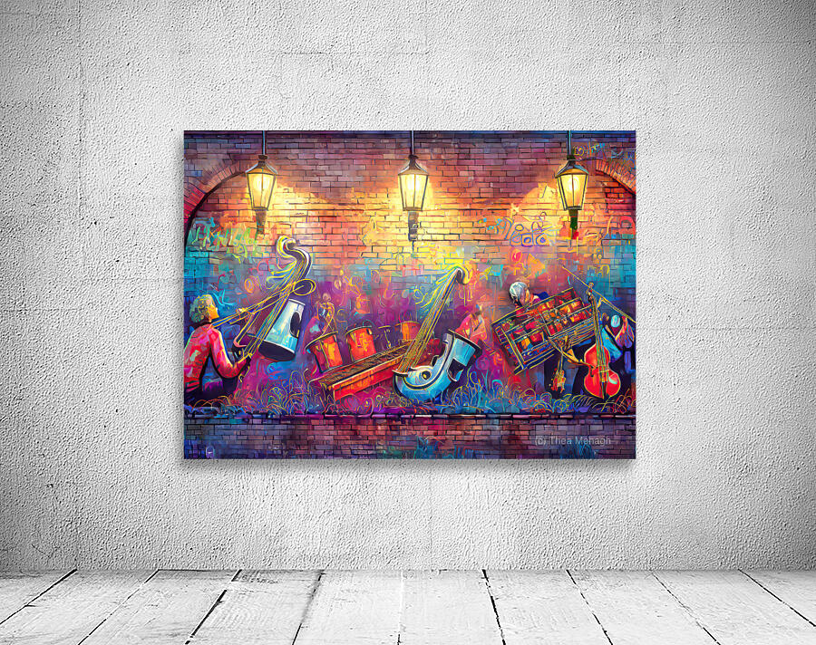 Graffiti Mural Making Music Wall Preview