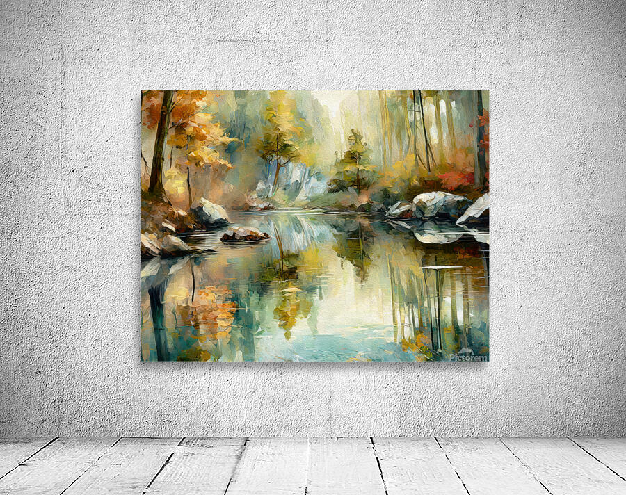 Woodland Reflection Wall Preview
