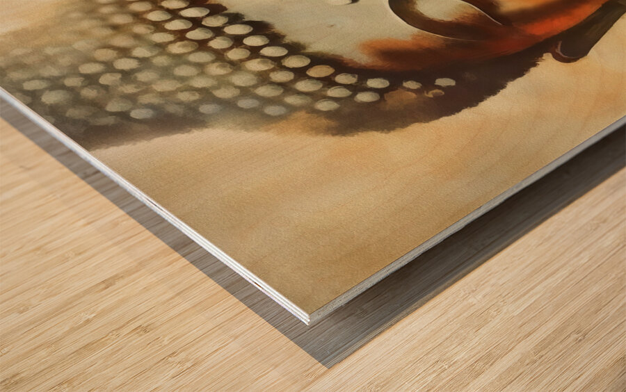 .Buddah Statue Wood print