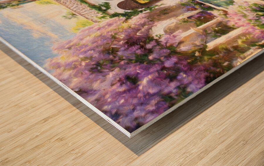 Where She Dreams Wood print