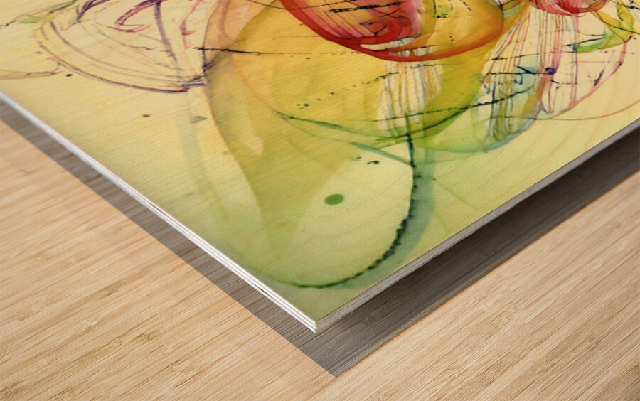 Whale Watching Wood print