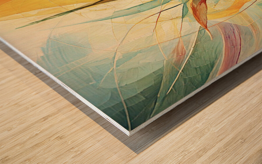 Fly Away Wood print
