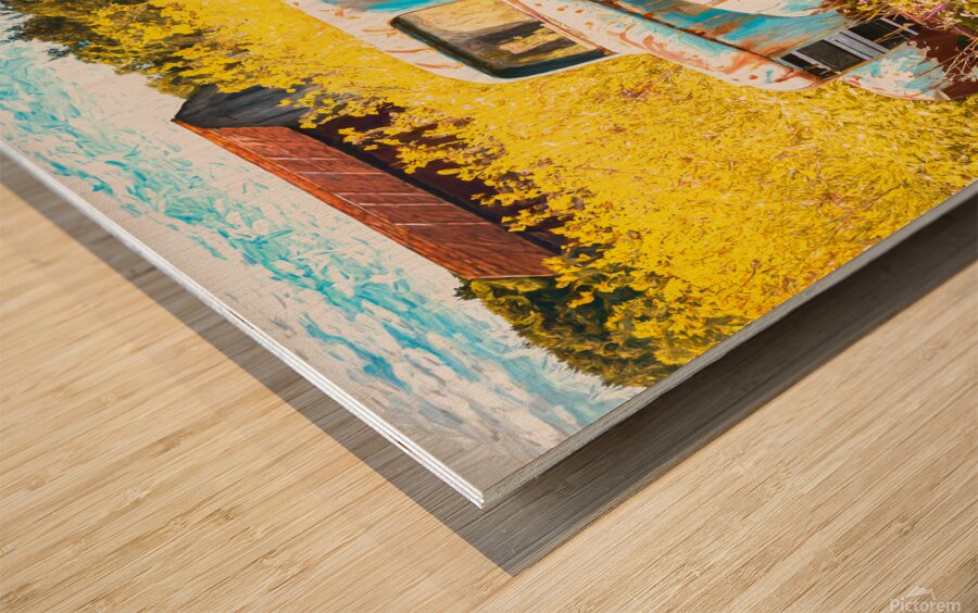 So Many Memories Wood print