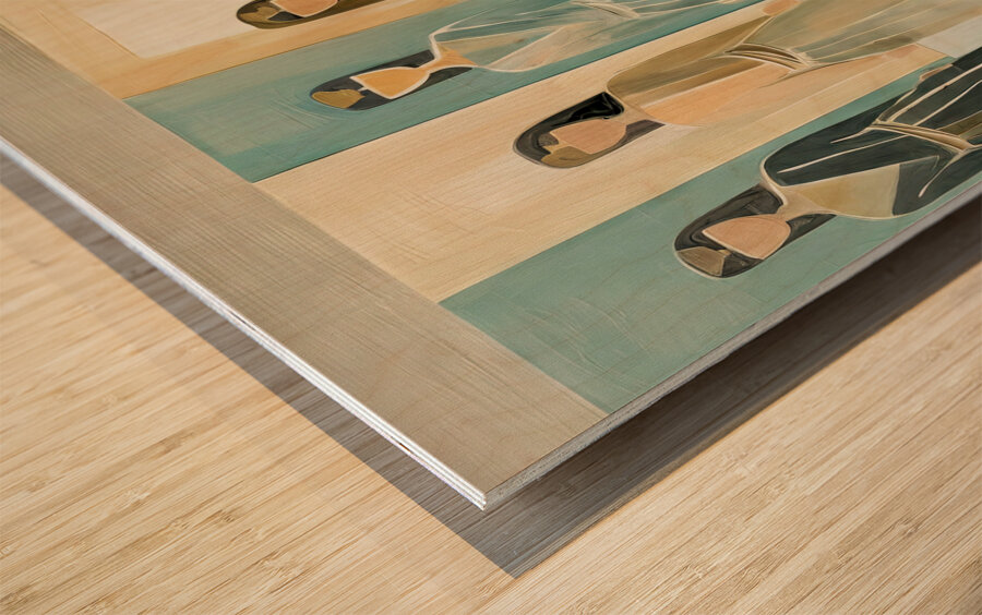 We are All Sisters  Wood print