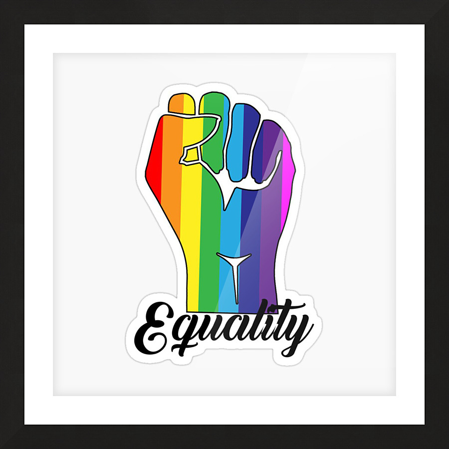 Equality Picture Frame Printing
