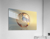 World global business background Acrylic Print