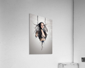 Cyborg woman Acrylic Print