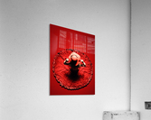 Lady in red Acrylic Print