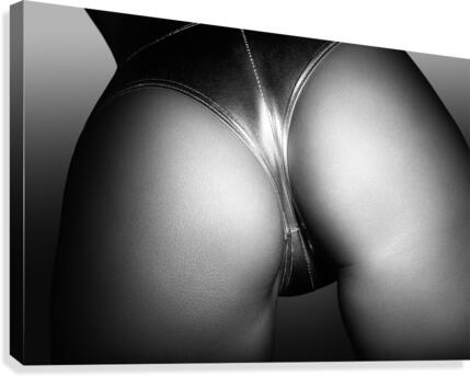 Sexy buttocks close-up 2 Canvas Print