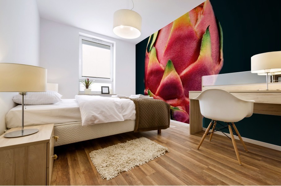 Dragon fruit or pitaya  Mural print