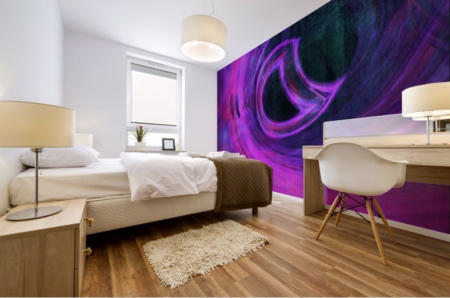Abstract rendered artwork 4 Mural print