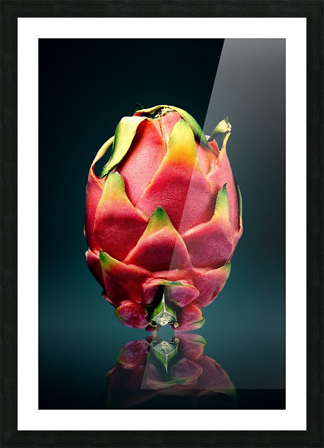 Dragon fruit or pitaya  Picture Frame print