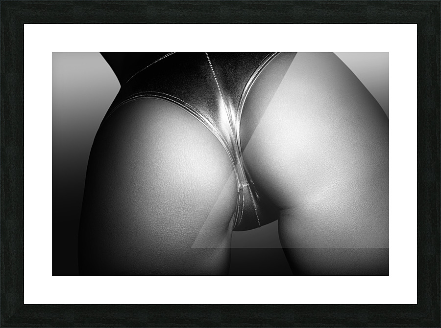 Sexy buttocks close-up 2 Picture Frame print