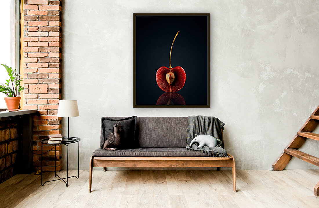 Red Cherry Still Life Reproduction