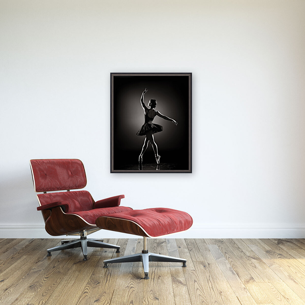 Ballerina dancing Reproduction