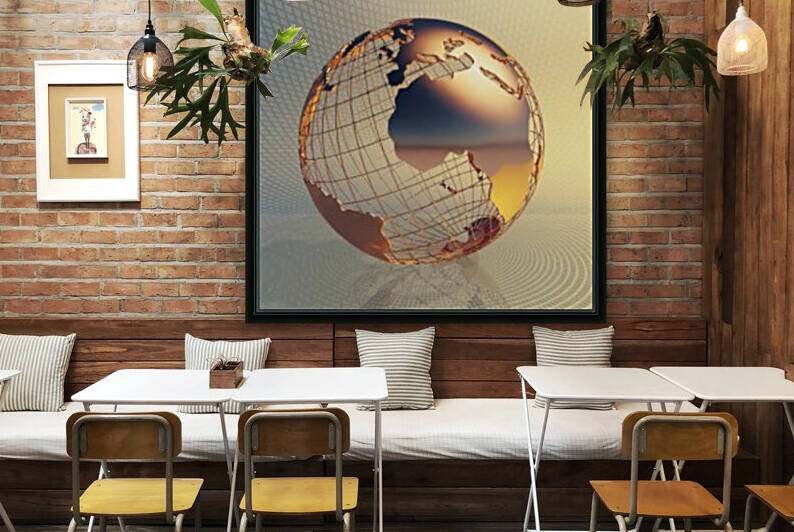 World global business background by Johan Swanepoel